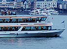 Rheinschiffahrt ab D�sseldorf, Schiffsfahrplan, Foto, Fahrtverlauf, Speisen, Schiffskarten